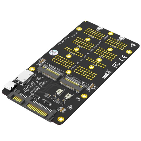 ZYX M.2 NVMe SSD to SFF-8611 8612 Adapter 6Gb/s Bandwidth