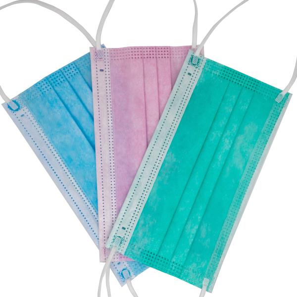 PP SMS Meltblown Surgical Face Mask Nonwoven Fabric Earloop Elastic