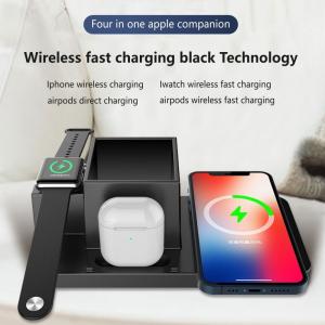 Wholesale 4-In-1 Multifunctional Wireless Charger 15W Fast Magnetic Charger Stand With Pen Holder from china suppliers