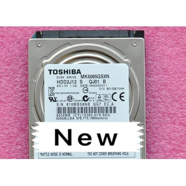 2.5'' MK5065GSXN Toshiba Disk Drive , Toshiba 500GB Hard Disk SATA G002706A