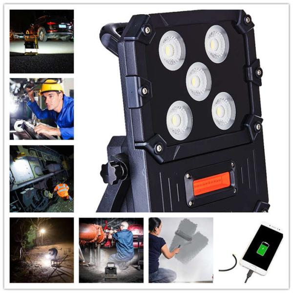 100W COB 5000 Lumens Magnetic Led Light Rechargeable Mounted By Tripod