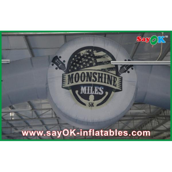 Inflatable Arch Rental White Hangout Inflatable Entrance Advertising Arch / Inflatable Arch Rental With Oxford Cloth