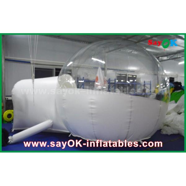 2 Man Inflatable Tent Giant Transparent White Inflatable Bubble Tent For Camping / Rent / Promotion / Advertising