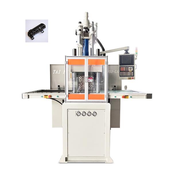 High Efficiency Double Slide Vertical Injection Molding Machine For Making Auto Parts