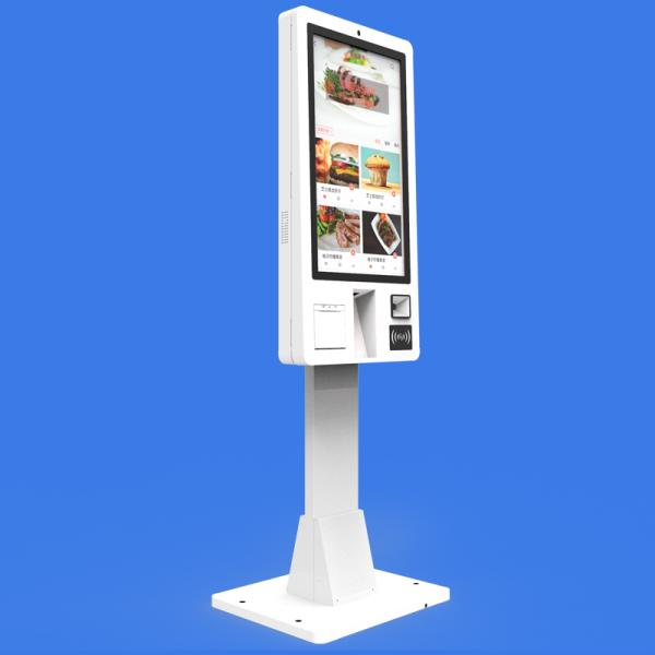 24" pos self service payment kiosk machine digital restaurant menu display selfservice self ordering kiosk in restaurant