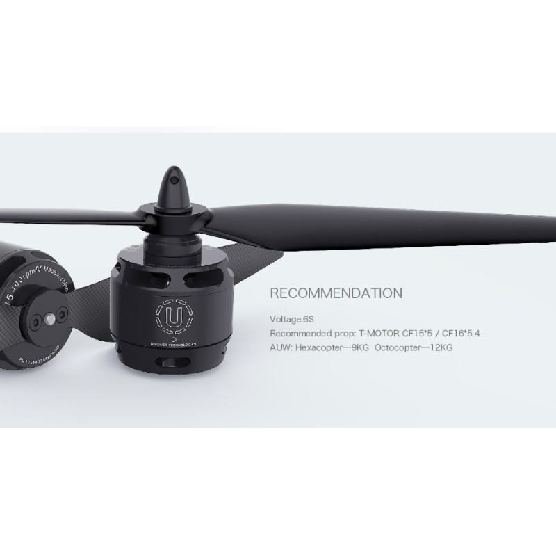 T-MOTOR U5 KV400 2kg Payload Thrust Brushless Motor For Multi-copter Uav Drones Accessories