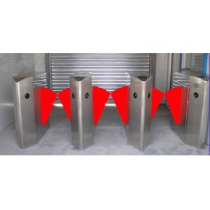 Wholesale ABNM-FB03 Retractable Speed Flap Barrier Access Control System from china suppliers