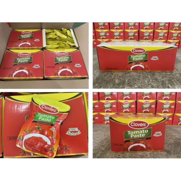 Cloves 70g Vertical Tomato Paste, Concentrated To 28–30% Brix Same Quality Products Available On Request