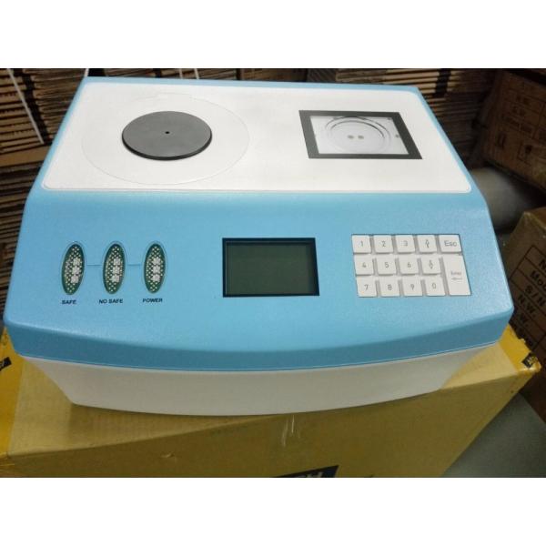 Benchtop Bottle Liquid Scanner Explosive Detection System AT1000 visual alarm