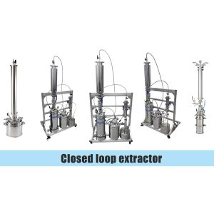 SS304 2LB Bho Closed Loop Extraction Machine Mirror Polish