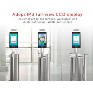 Desktop Install Wifi Digital Signage Face Recognition Body Ir Temperature