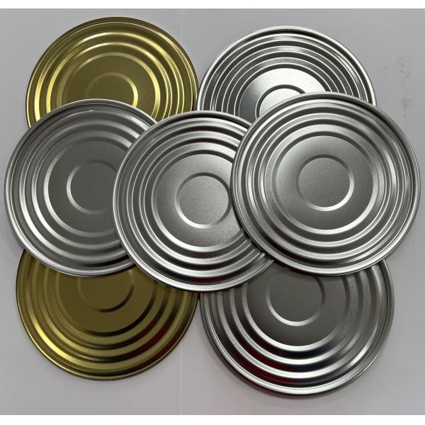 Food Packing Tinplate Tin Can Lids 153mm Diameter Tin Bottom