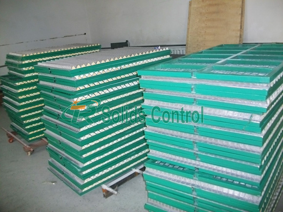 TR Shaker screens with short delivery Steel Frame Swaco Mongoose Shaker Screen with High Separation Efficiency