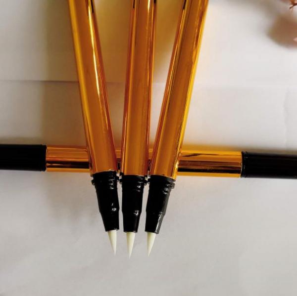 Quality Hot Stamping Custom Double Ended Eyeliner Plastic Two Faced Eyeliner for sale