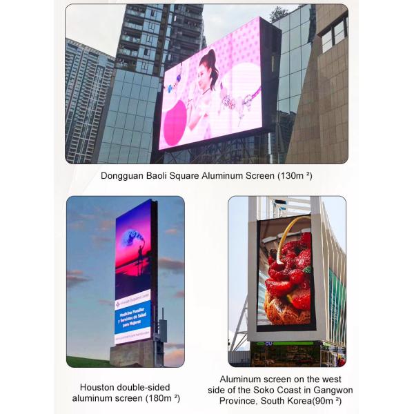 Customized Pixels Outdoor Led Screen Display Panel Size 960*960mm P2.5 P3 P4 P5 for Event Advertising