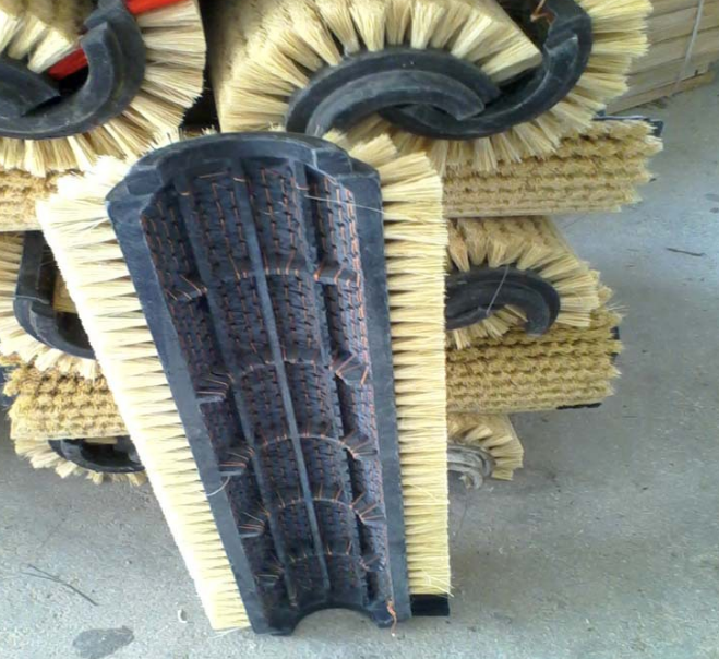 150*130mm Split Type Sisal Cleaning Brush