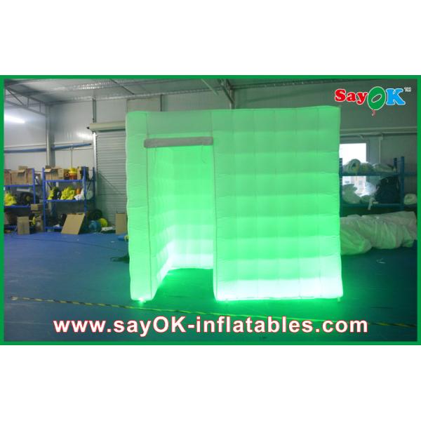 Inflatable Photo Studio Oxford Cloth Square Inflatable Photo Booth , Cube Inflatable Led Photo Booth