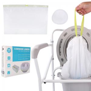Wholesale LDPE Plastic Disposable Commode Liners For Bedside Portable Toilet Chair from china suppliers