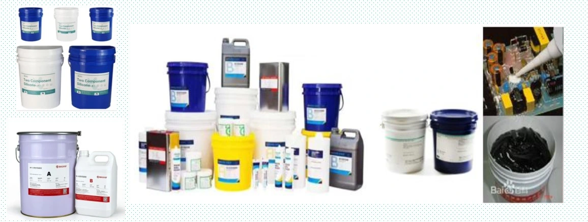 Epoxy Potting Vacuum Chamber Machine 2K Dosing Compounds Dispensing Filling Machine