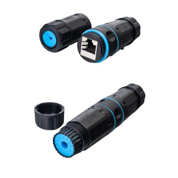 CAT6 Shielded Socket Kit Complete Installation Set For System Integrators Light Switches And Sockets