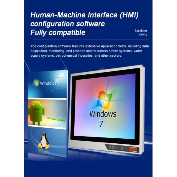 24 Inch LCD Display Advertising Capacitive IR Open Frame Embedded Windows PC TouchScreen