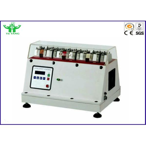 40° V type Footwear Testing Equipment / Shoes Upper Leather Flexing Tester 300CPM