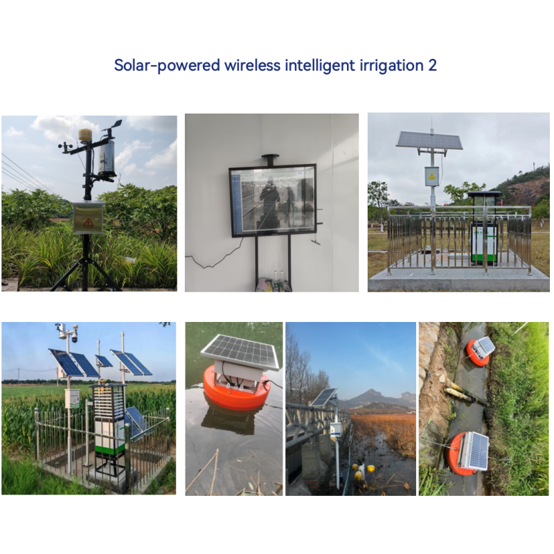 4in Smart Solar-Powered 3-Way PVC Ball Valve for Automatic Irrigation, Wireless 4G/LoRaWAN APP Control & Water Management