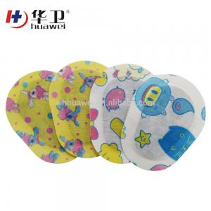 China free sample colorful medical dressing sterile eye pad on sale