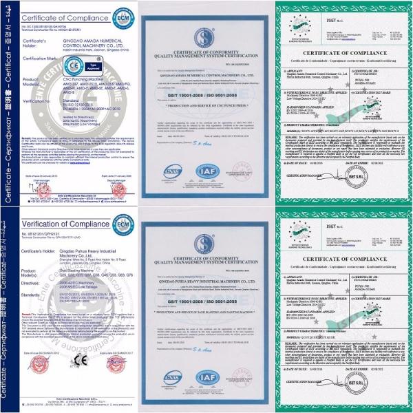 High Efficiency Hook Type Shot Blasting Machine Spare Parts Rust Cleaning Machine