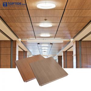 China 1.2mm Aluminum Metal Ceiling Tiles Heat Insulation For Home Decoration on sale