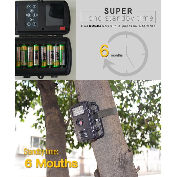 High Quality Hunting Camera 12MP HD Digital Scouting Trail Camera Rain-proof 940nm IR LED Video Recorder