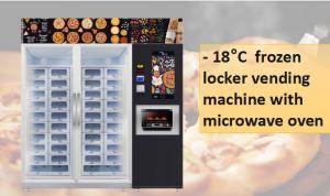 China 24V Electric Heating 662 Capacity Pizza Vending Machine Micron Smart Vending Machine on sale