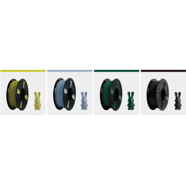 Tri Color Smooth Silk Texture 1.75mm PLA Filament Dual Gradient Effect for Creative Crafts