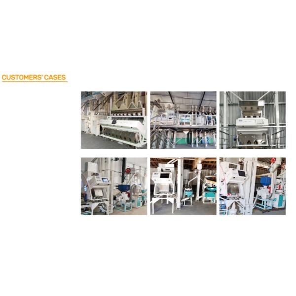 Agriculture Grain Wheat Sorter Optical CCD RGB 10 Chutes 640 Channels