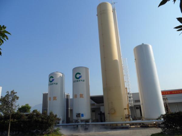 Quality 100L/h Liquid Nitrogen Production Plant , 1000KW Industrial Oxygen Generator for sale