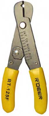 Multi Function High Precision Fiber Optic Tools Cable Jacket Stripper Light Weight