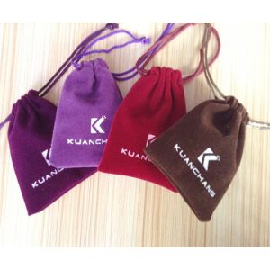 Wholesale Durable Velvet Drawstring Reusable Jewelry Organizer Bag from china suppliers