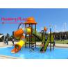 Promotional Water Park Playground Equipment Plastic Reliable Long Life Span for sale