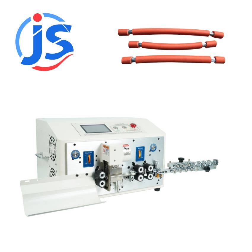 High Speed Round Sheath 2-10mm Inner and Outer Double Layer Peeling Machine with Touch Screen Control for Multi Inner Core Cable