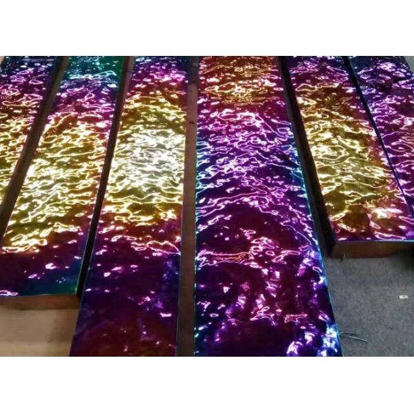 Blue Color PVD Coating on metal parts, brass alloy PVD blue coating service
