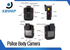 China 1080P HD Body Camera Recorder Audio Bluetooth Law Enforcement Video Recorder on sale