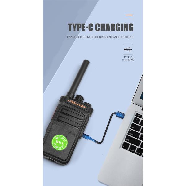 Chierda CD101F Plus BT 5.1 Walkie Talkie with Type-C Charger