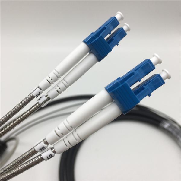 Duplex Armored Fiber Patch Cord CPRI DLC-DLC For BBU / RRU 5G Base Station