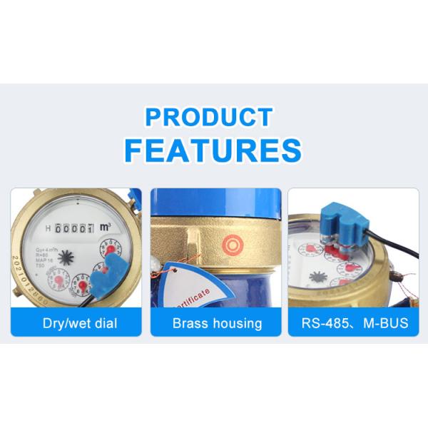 Shengda Asya Digital Water Meter 1.5inch Dn 40 for Pipes Rs485