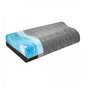 Wholesale Memory Foam Double Layer Pillow Contour Breathable Bamboo Charcoal from china suppliers
