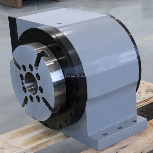 4 Axis CNC Rotary Table , Four Axis Linkage Direct Drive Rotary Table