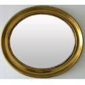golden oval framed bathroom mirror for sale
