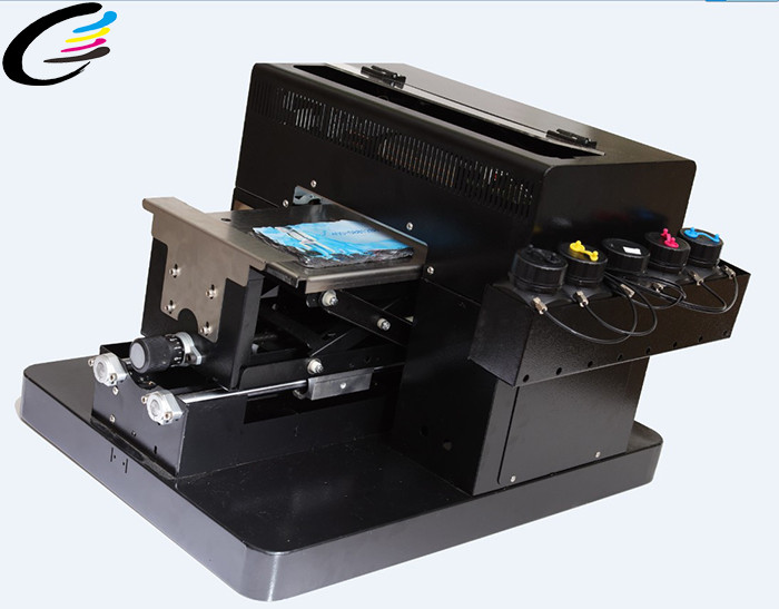 FCOLOR Size Small A4 UV LED Flatbed Printer Mini UV Printing Machine