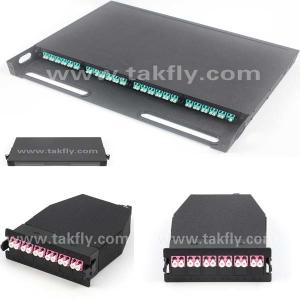 Wholesale Fiber Optic MPO Patch Panel MPO Cassette 12 Cores High Density from china suppliers