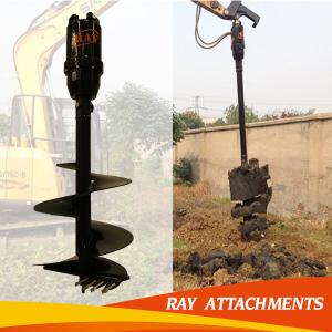 China good quality post hole digger auger for excavator used on sale